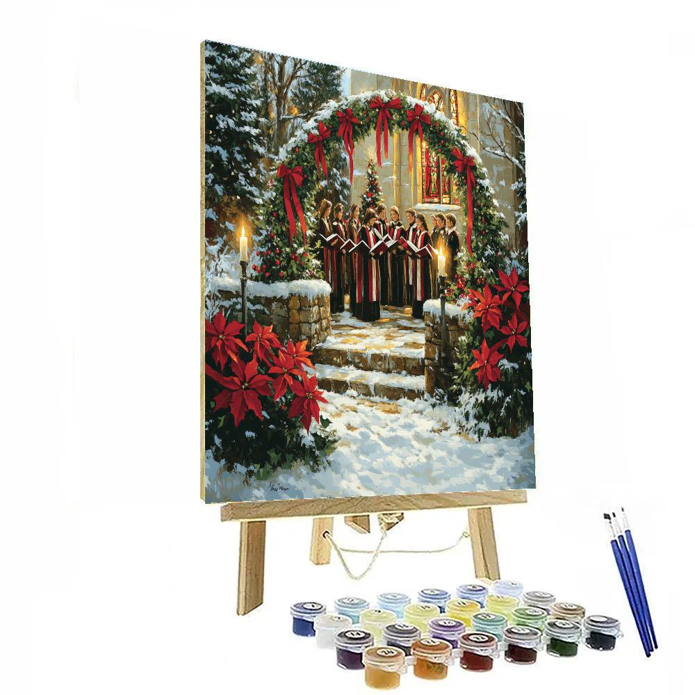 Choir Under The Wreath Arch painting number kit