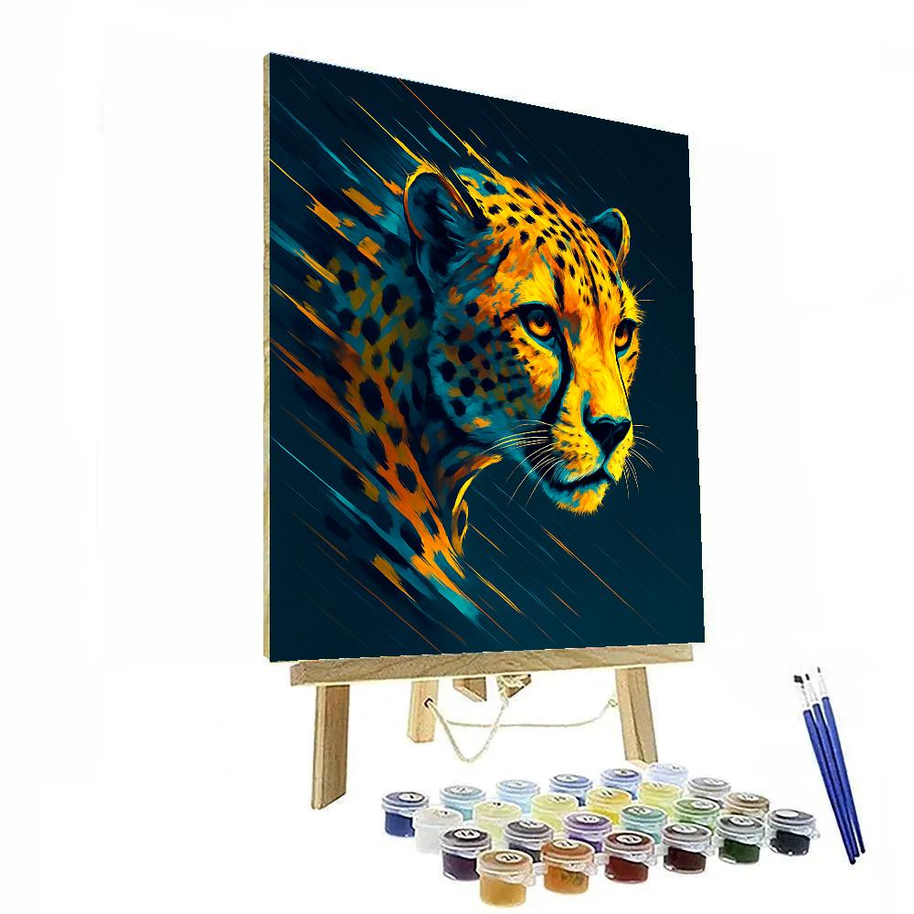 Velocity Cheetah Neon Sprint paint by color