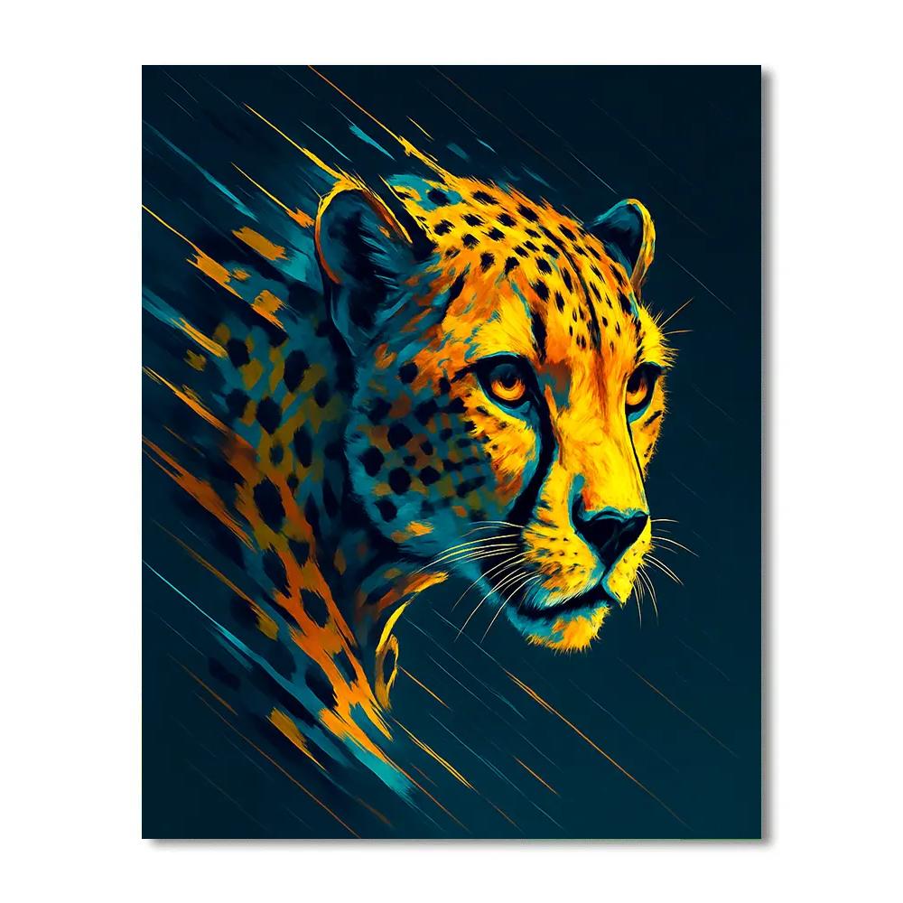 Velocity Cheetah Neon Sprint paint by color
