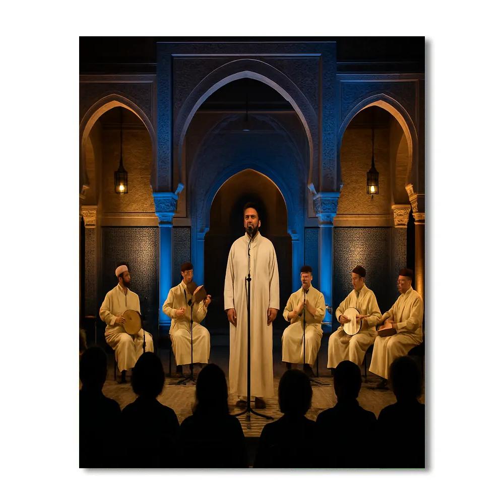 Fes Festival Of World Sacred Music Night Concert paint by number