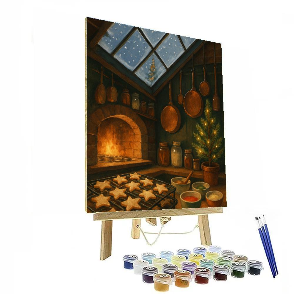 Holiday Star Baker Skylight Loft DIY paint by numbers