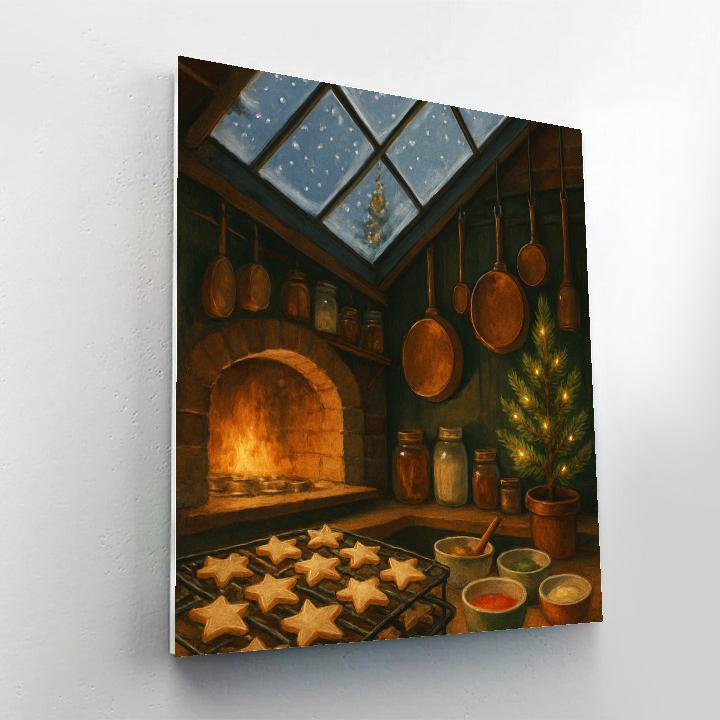 Holiday Star Baker Skylight Loft DIY paint by numbers