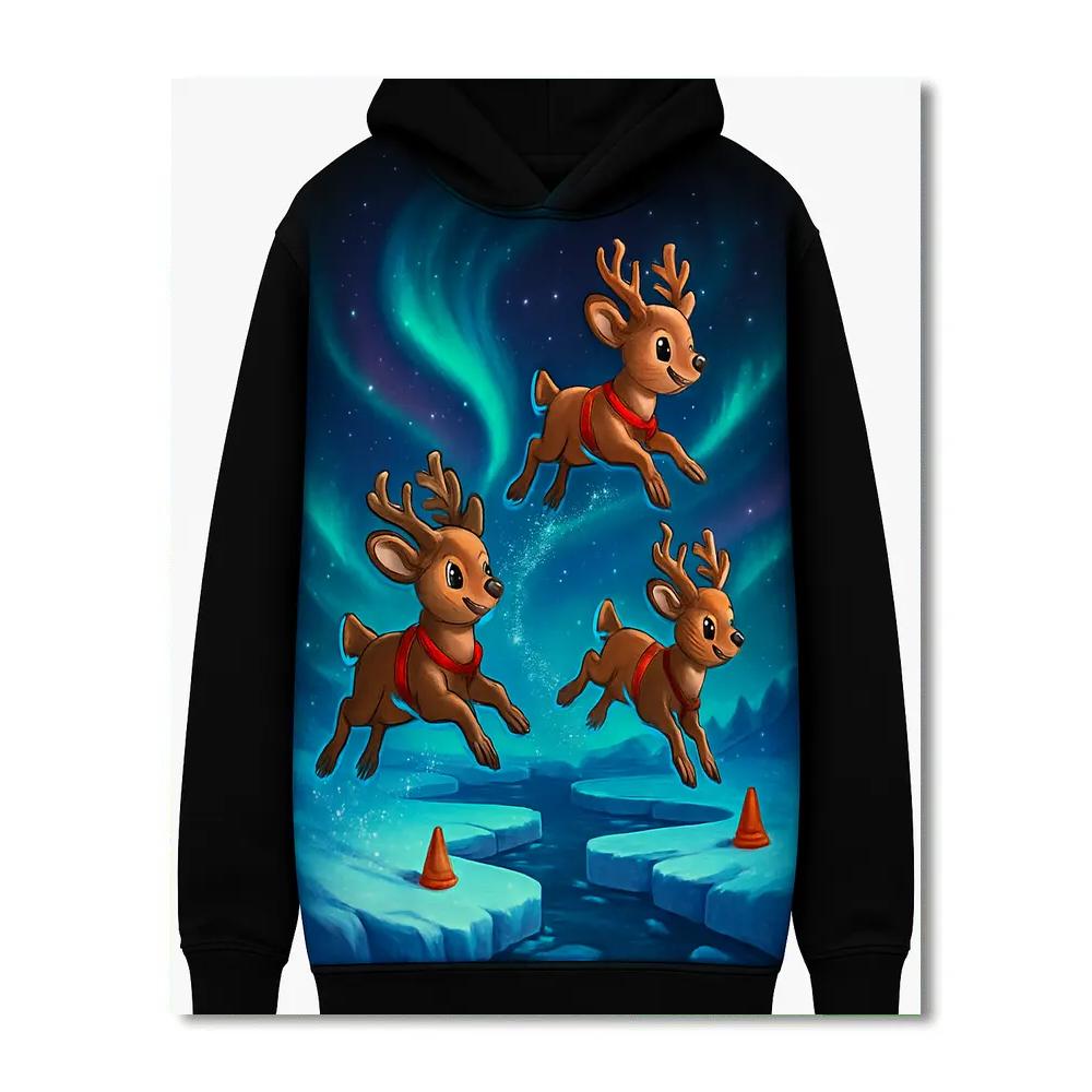 Aurora Reindeer Flight School paint by color