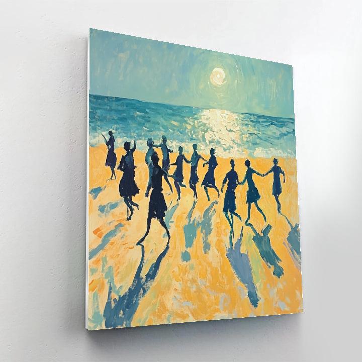 Matisse Inspired Joyful Beach Dancers Paint by numbers kits