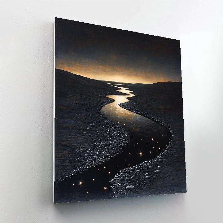 Caravaggio Inspired River Of Fallen Stars Paint by numbers art