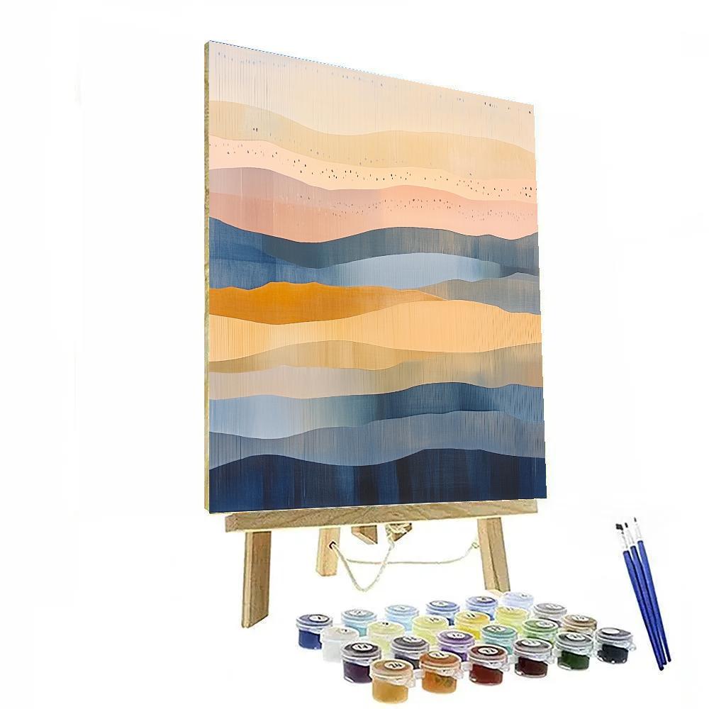 Paul Klee Inspired Rhythms Of Silent Horizons paint by numbers