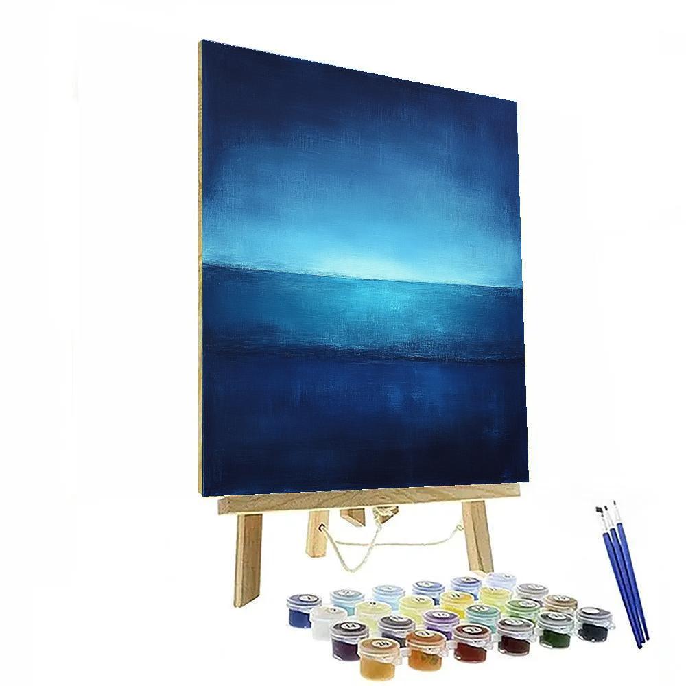 Mark Rothko Inspired Silent Nebula Horizons Numbered painting kits