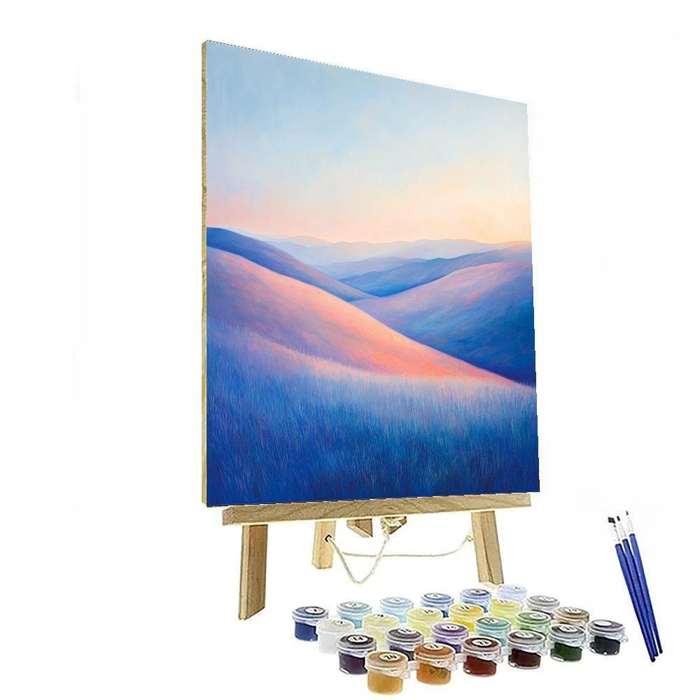 Edgar Degas Inspired Nebulous Morning Light Number painting