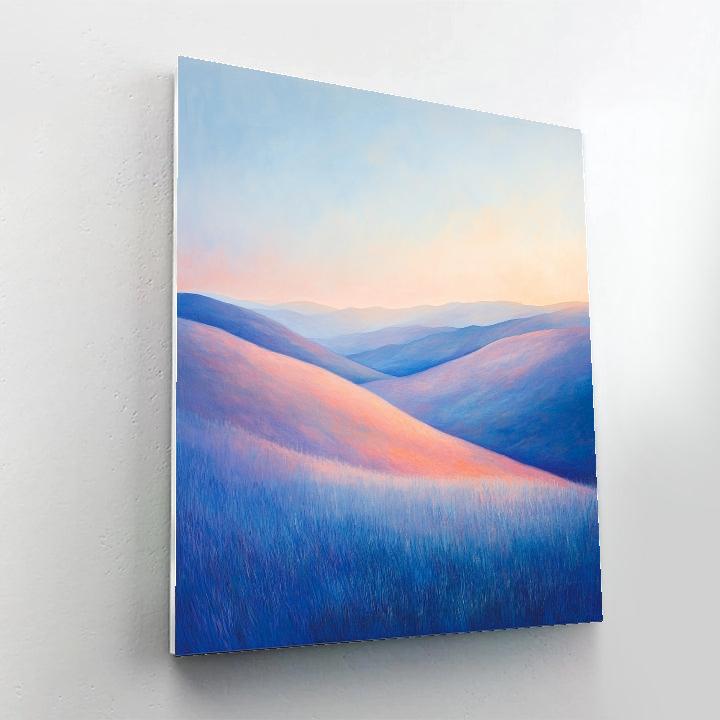 Edgar Degas Inspired Nebulous Morning Light Number painting