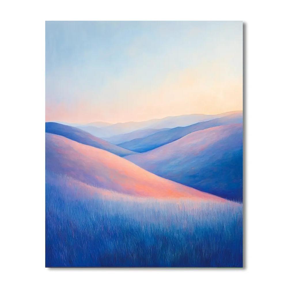 Edgar Degas Inspired Nebulous Morning Light Number painting