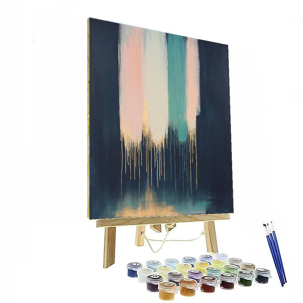 Edgar Degas Inspired Celestial Reflections Of Rain DIY paint by numbers