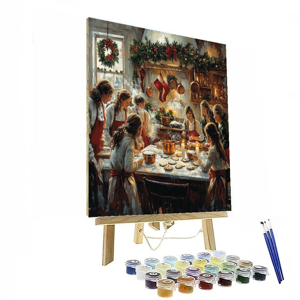 Candlelit Carol Kitchen paint by color