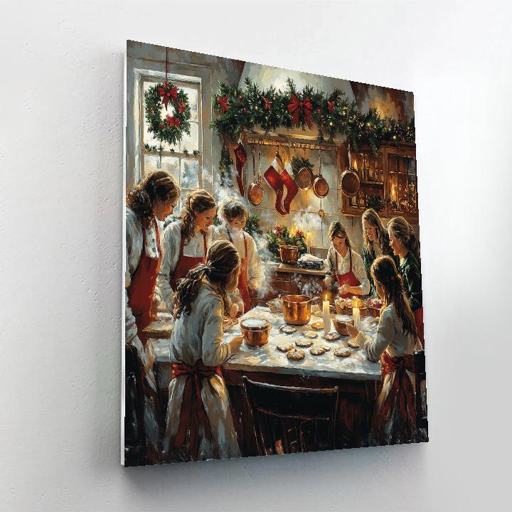 Candlelit Carol Kitchen paint by color