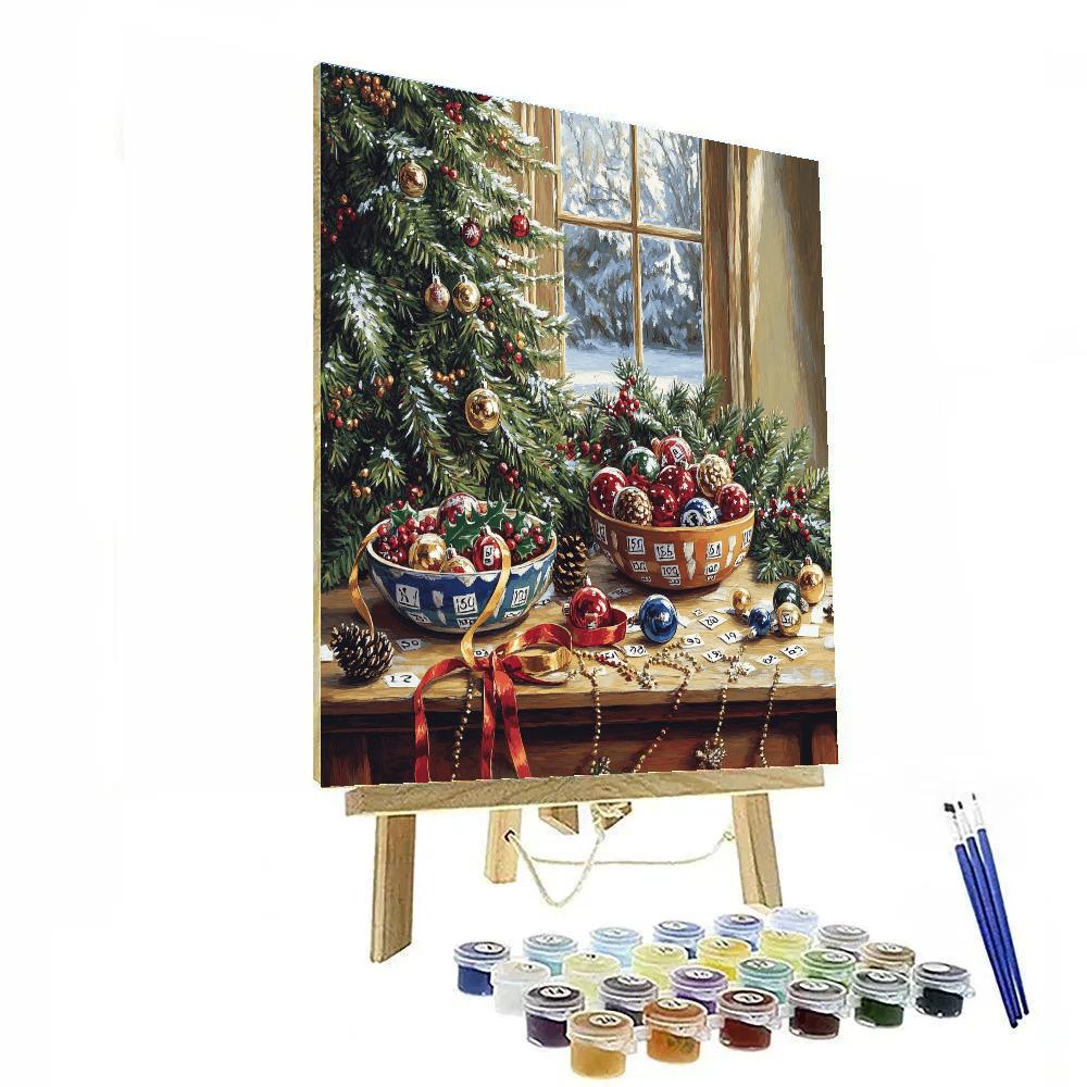 Ornament Crafting Afternoon paint by numbers