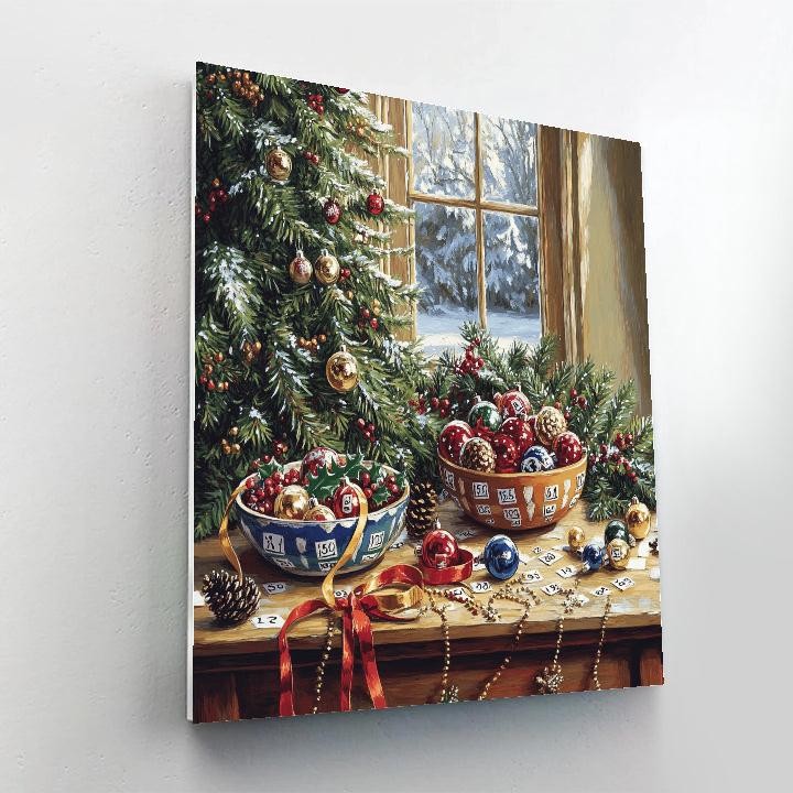 Ornament Crafting Afternoon paint by numbers