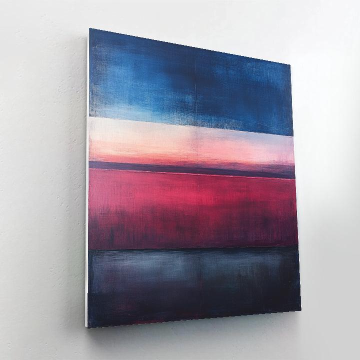 Mark Rothko Inspired Dusk Horizon painting number kit