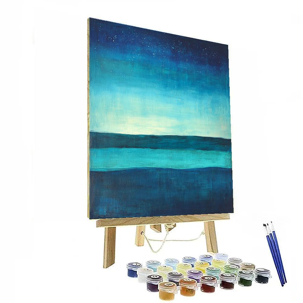 Mark Rothko Inspired Cosmic Tide Painting by numbers kit