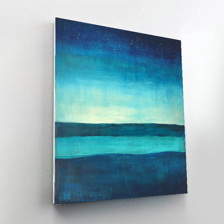 Mark Rothko Inspired Cosmic Tide Painting by numbers kit