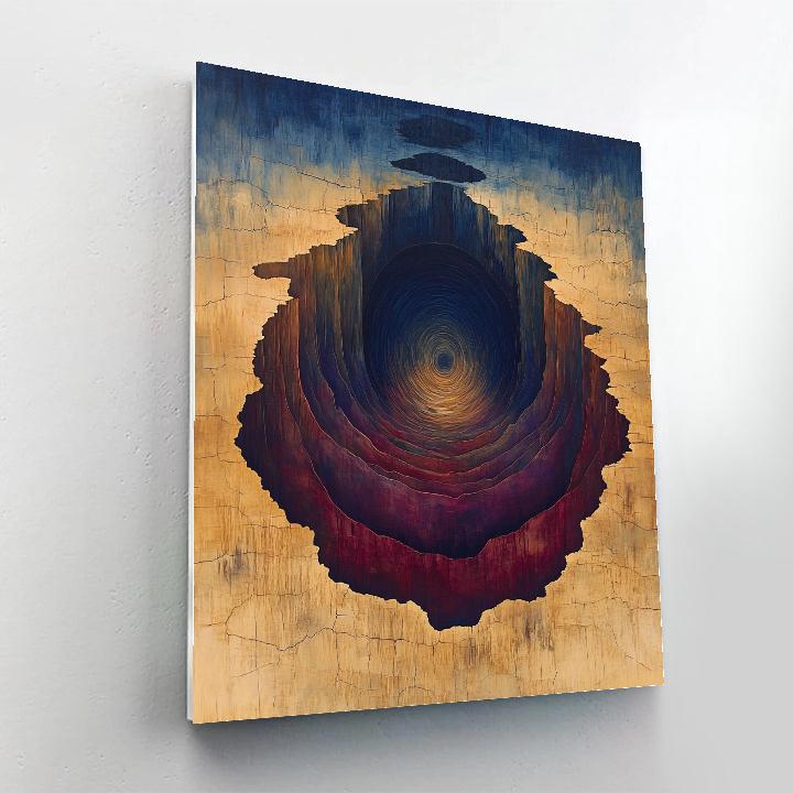 Max Ernst Inspired Cosmic Erosion Of Time Numbered painting kits