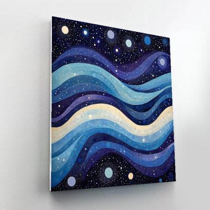 Georges Seurat Inspired Celestial Color Drift Numbered painting kits