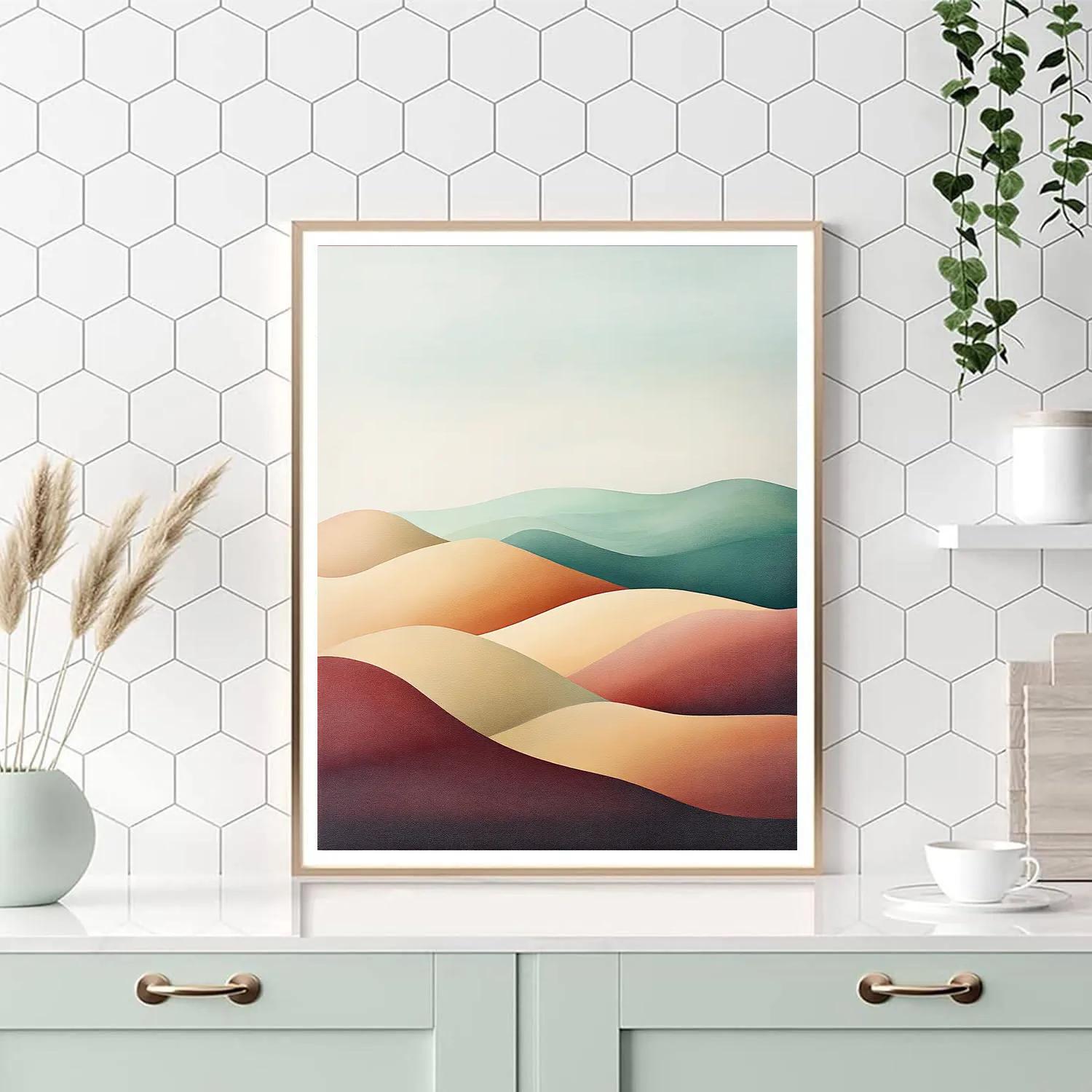 Georges Seurat Inspired Chromatic Dune Echoes paint by numbers