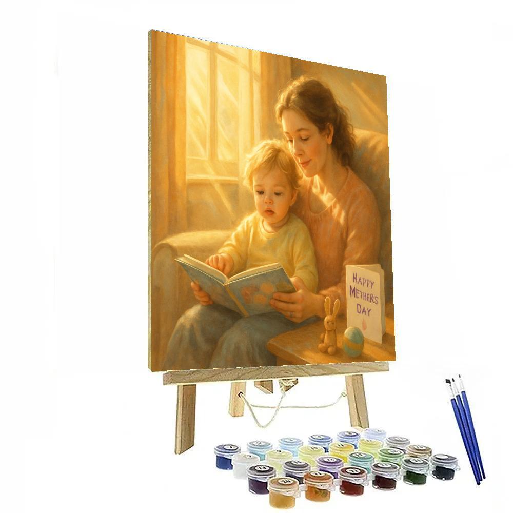 Morning Sunlight Storytime Number painting