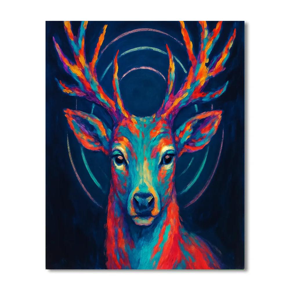 Spectrum Antlers Deer Aura paint by color