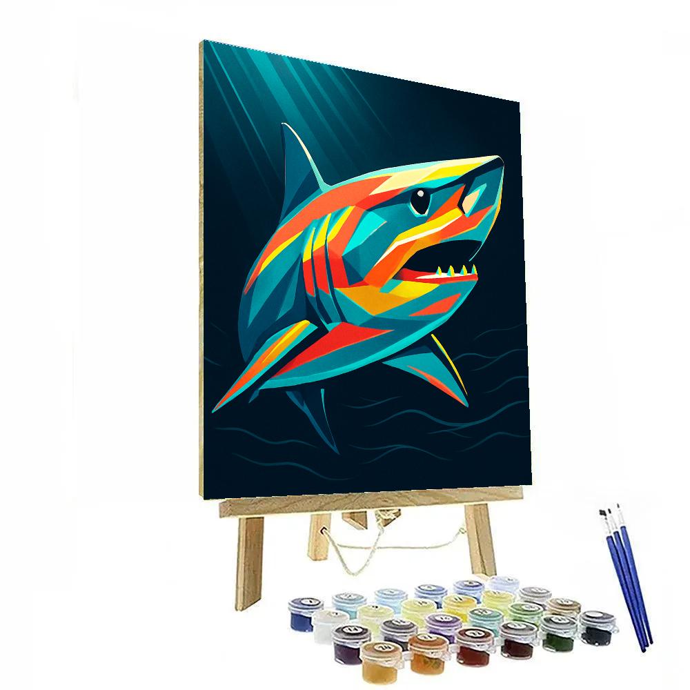 Electric Coral Shark Pulse paint by color