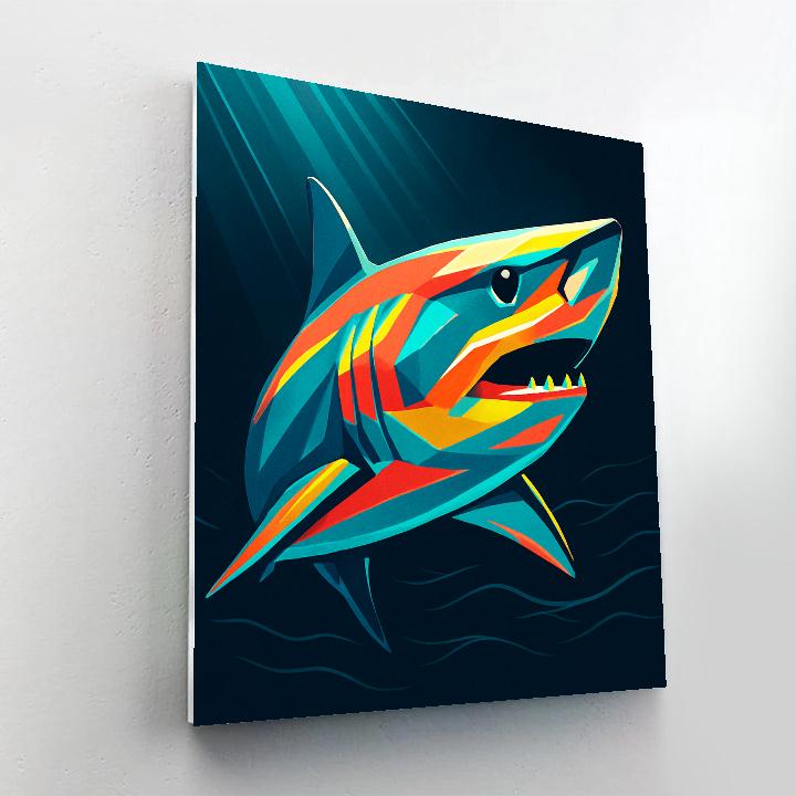 Electric Coral Shark Pulse paint by color