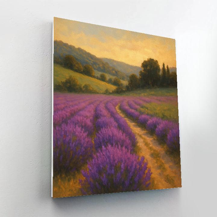 Lavender Path To The Hills Paint by numbers kits