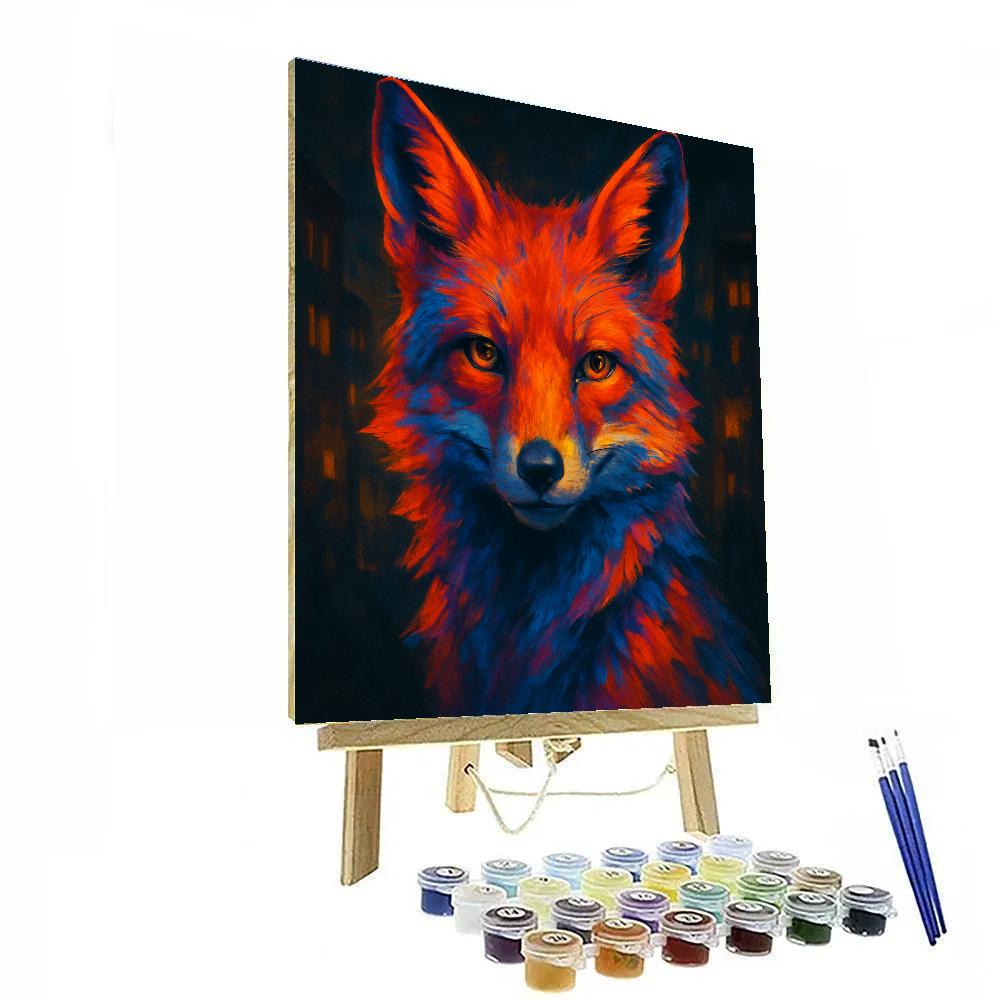 Chromatic Fox Urban Ember paint by color