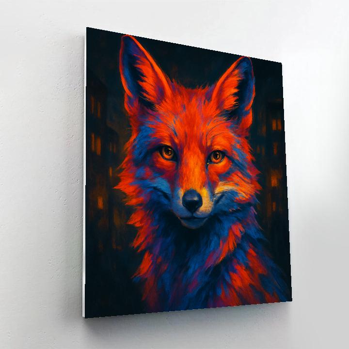 Chromatic Fox Urban Ember paint by color