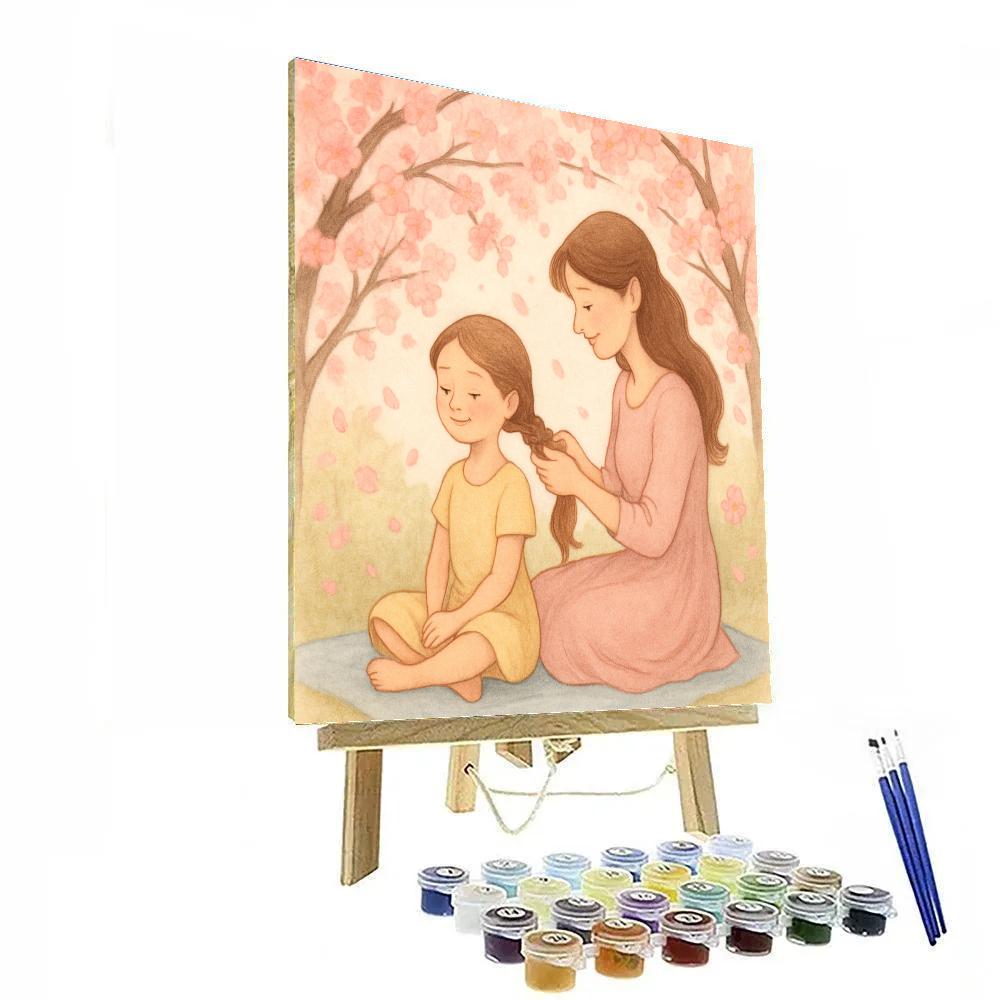 Under The Cherry Blossom Canopy Paint by numbers kits