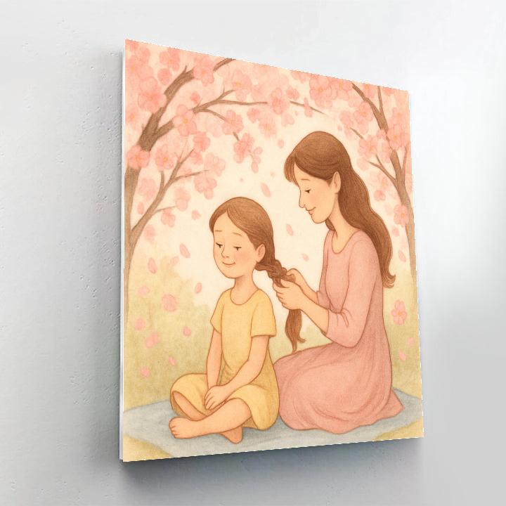 Under The Cherry Blossom Canopy Paint by numbers kits