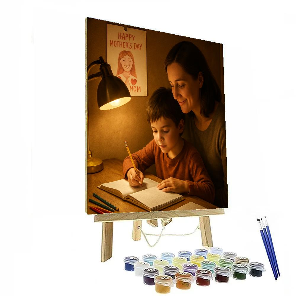 Homework Helper Heroes Number painting