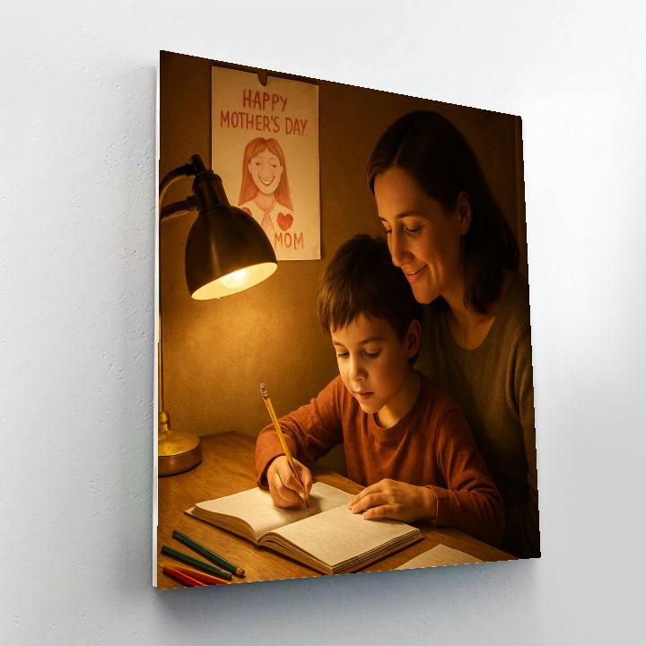 Homework Helper Heroes Number painting