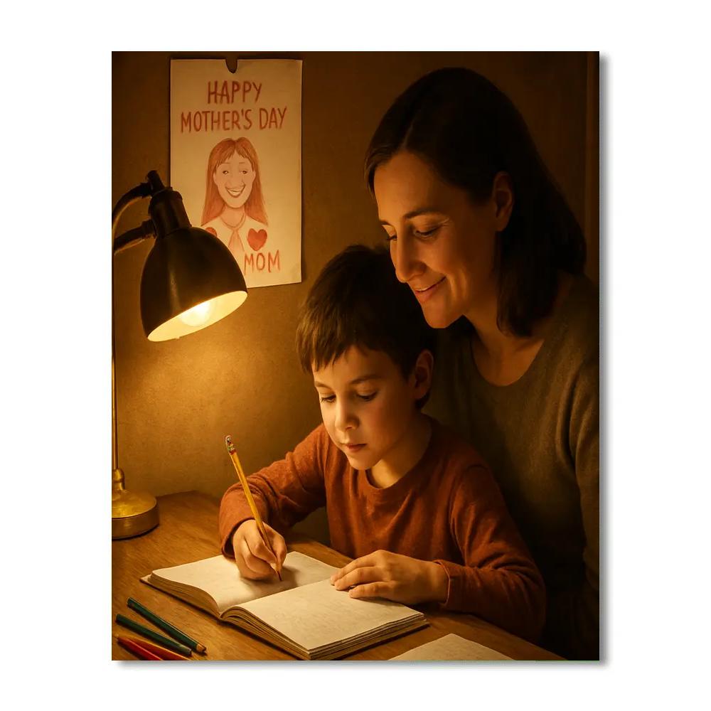 Homework Helper Heroes Number painting