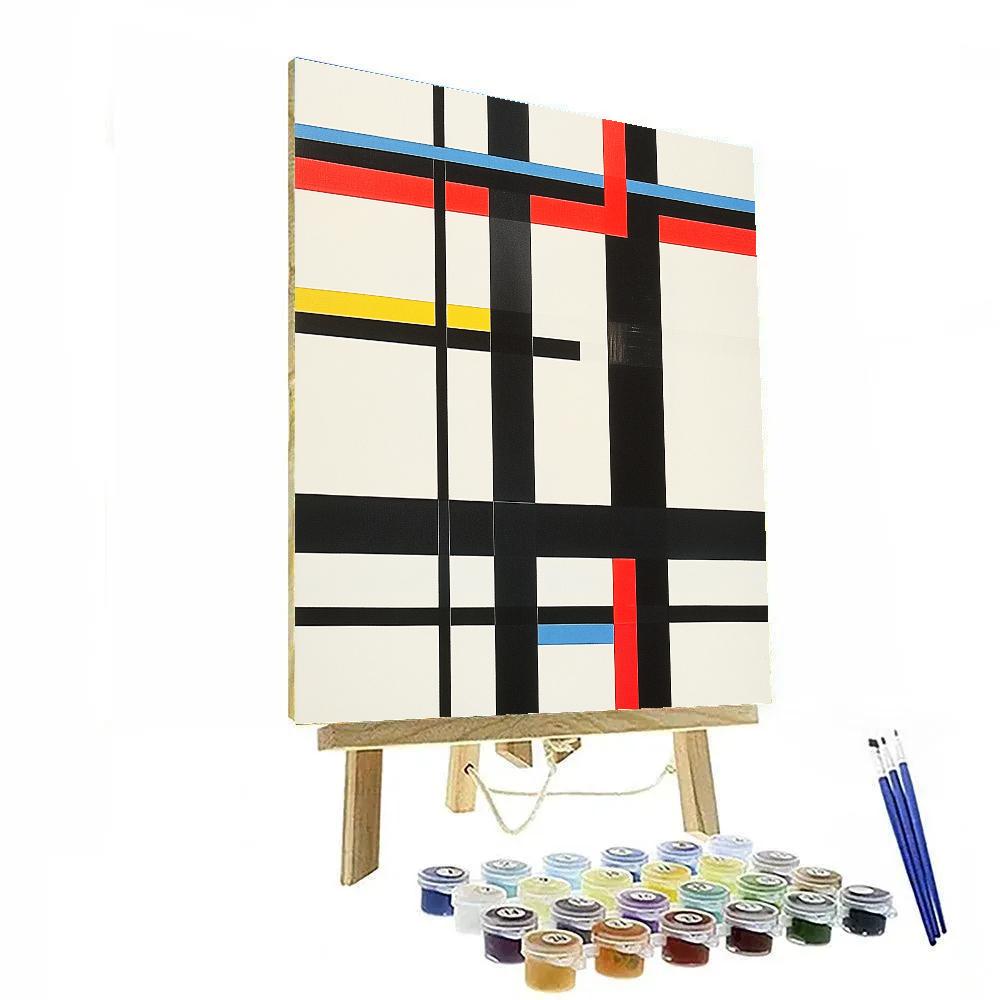 Kazimir Malevich Inspired Quantum Grids paint by color