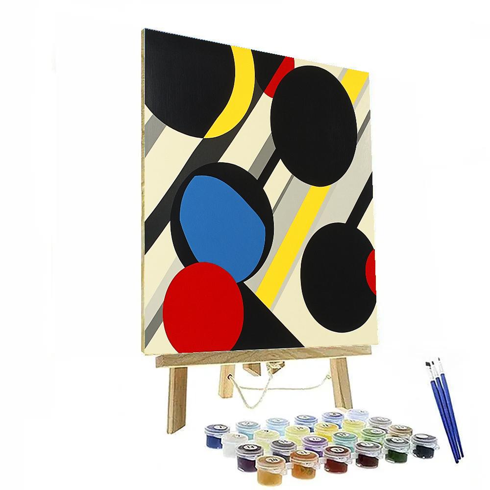 Kazimir Malevich Inspired Silent Orbitals Paint by numbers art