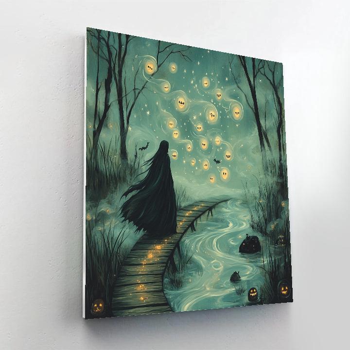 Echo Lanterns Of The Spooky Marsh Paint by numbers kits