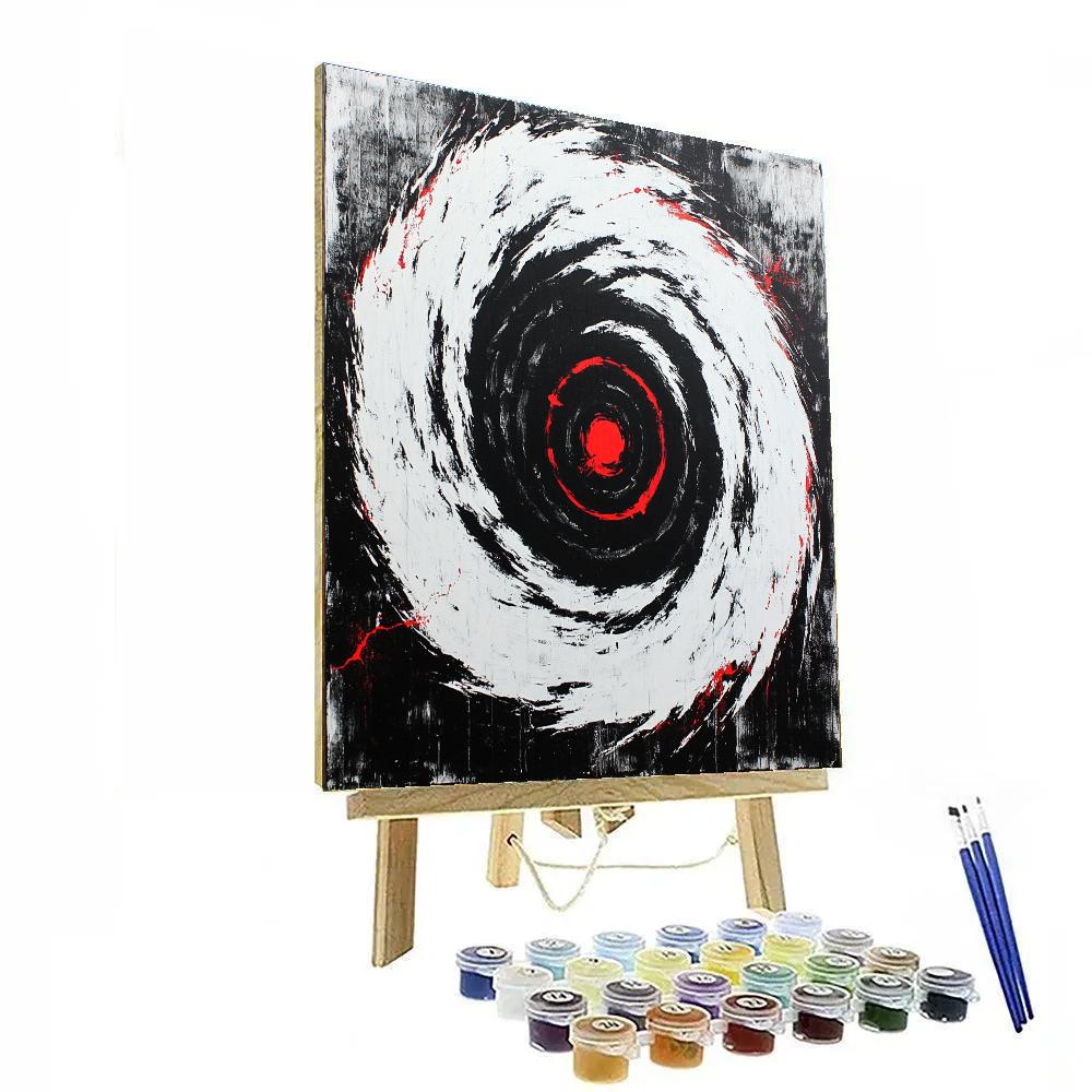 Banksy Inspired Silent Climate Alarm Paint by numbers art