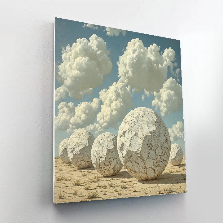 Michelangelo Inspired Nebular Stone Orchard Number painting