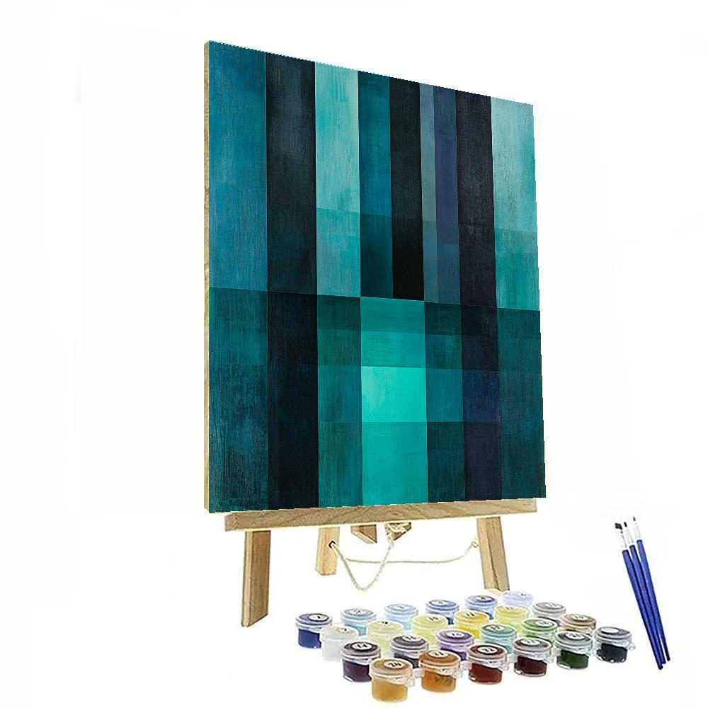 Mark Rothko Inspired Gravity Wells Of Twilight painting number kit