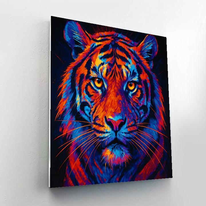 Solar Prism Tiger Gaze Paint by numbers kits
