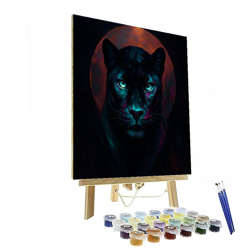 Chromatic Panther Eclipse Numbered painting kits