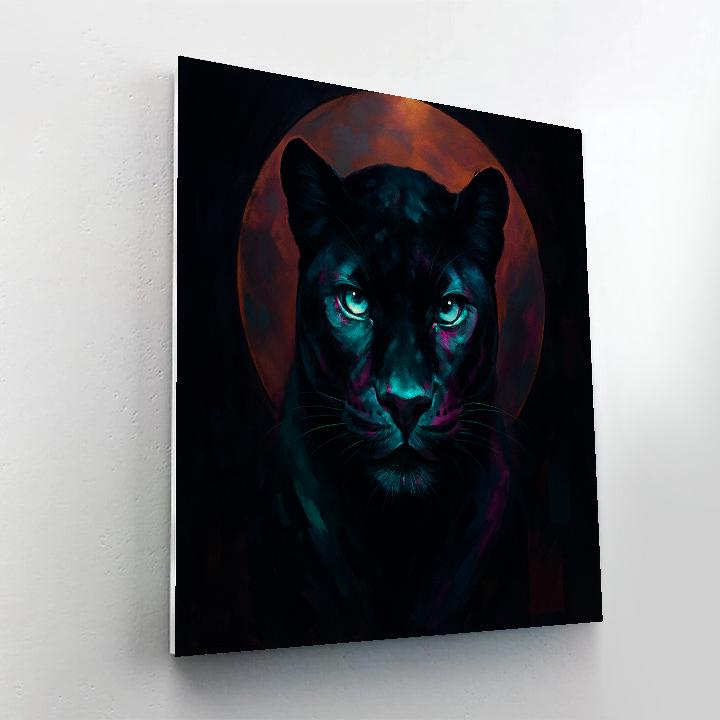 Chromatic Panther Eclipse Numbered painting kits