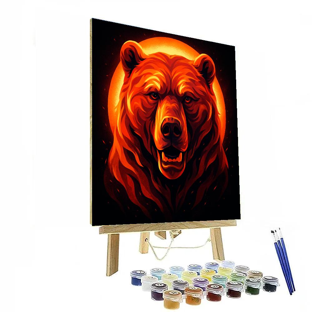 Inferno Bear Solar Forge paint by color