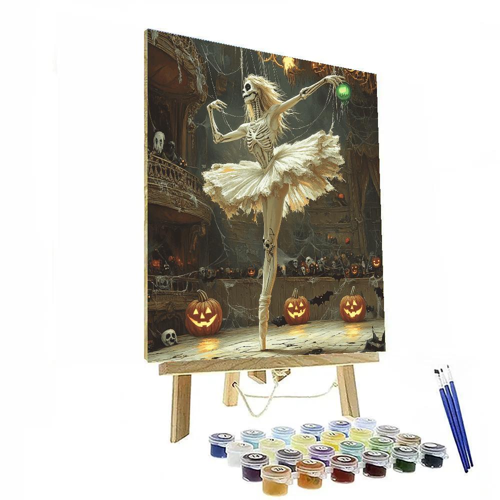 Marionette Masquerade With Spooky Threads DIY paint by numbers