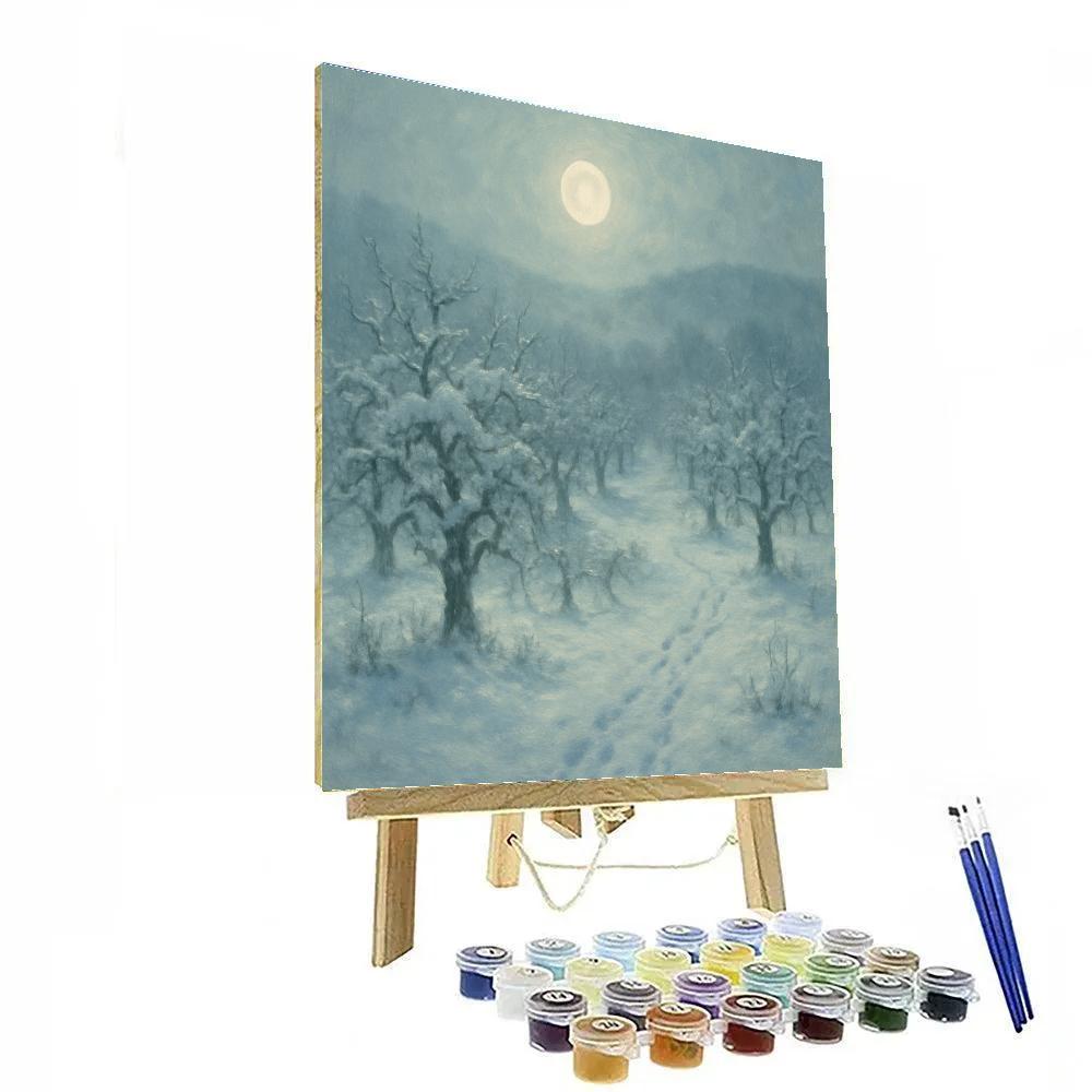 Moonlit Orchard Frost paint by color