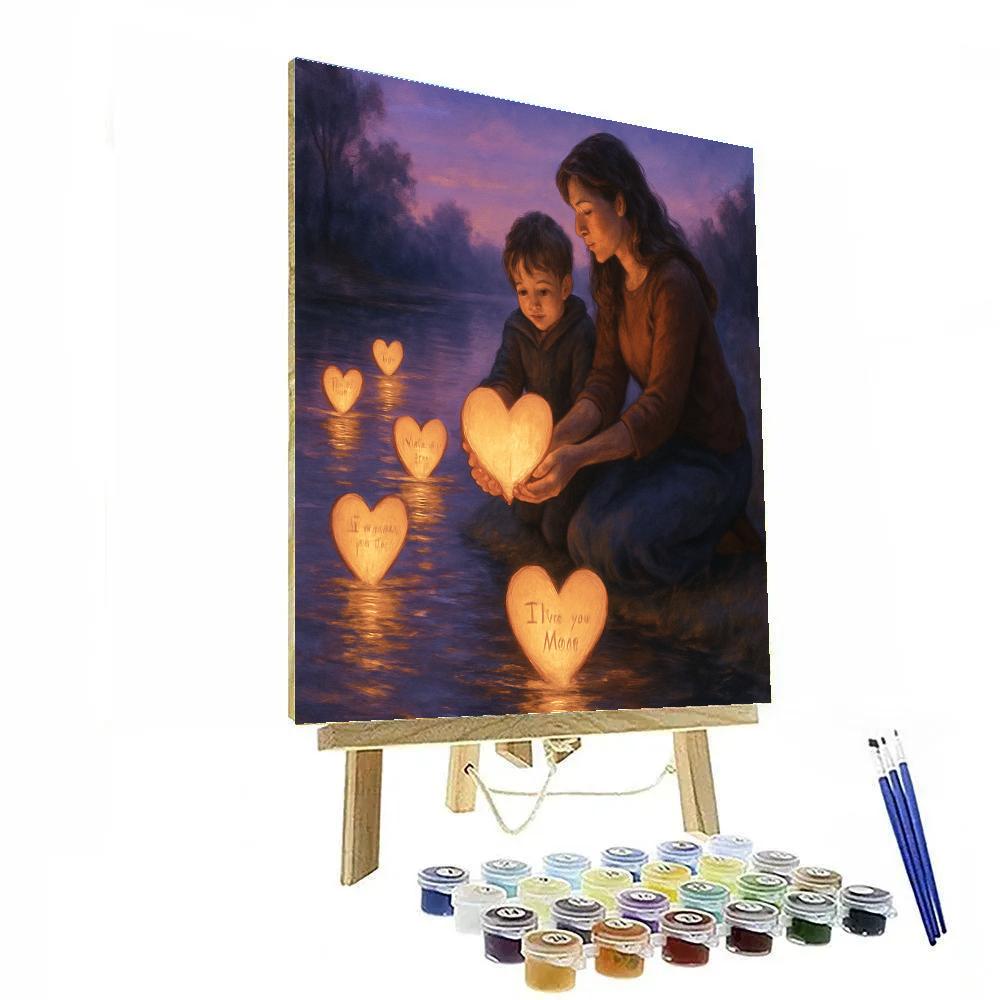 Mothers Day Lanterns Of Gratitude Paint by numbers art